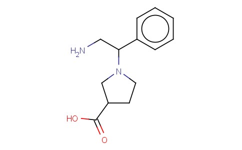 1-(2-AMINO-1-PHENYL-ETHYL)-PYRROLIDINE-3-CARBOXYLIC ACID